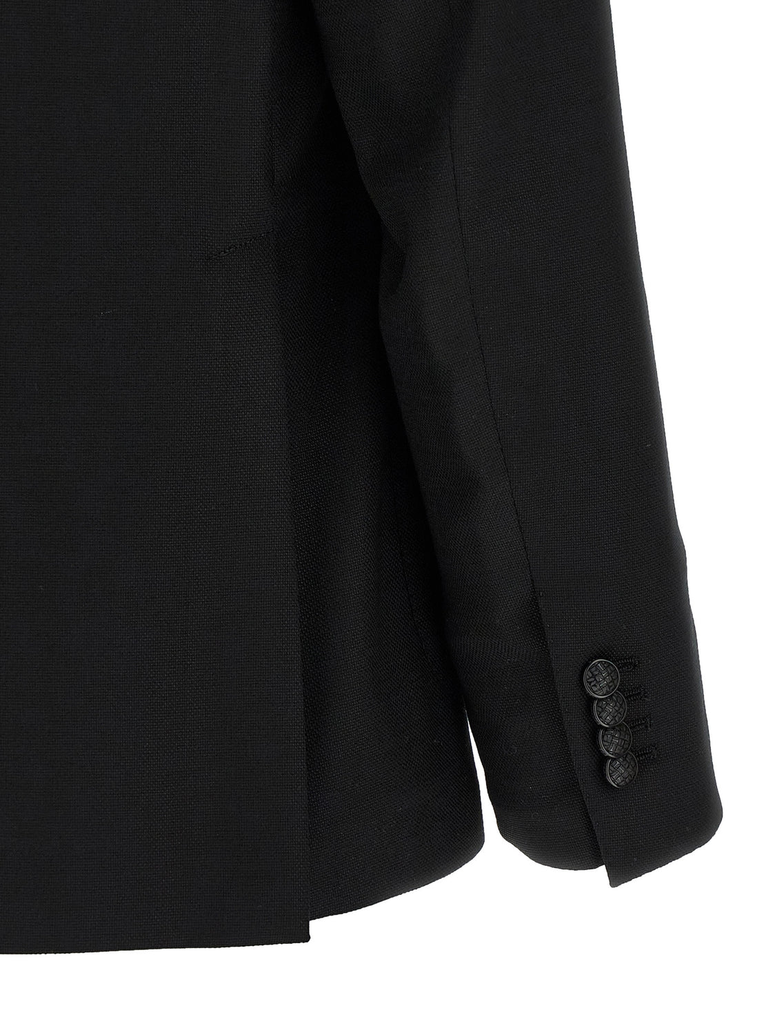 Black Virgin Wool Blazer