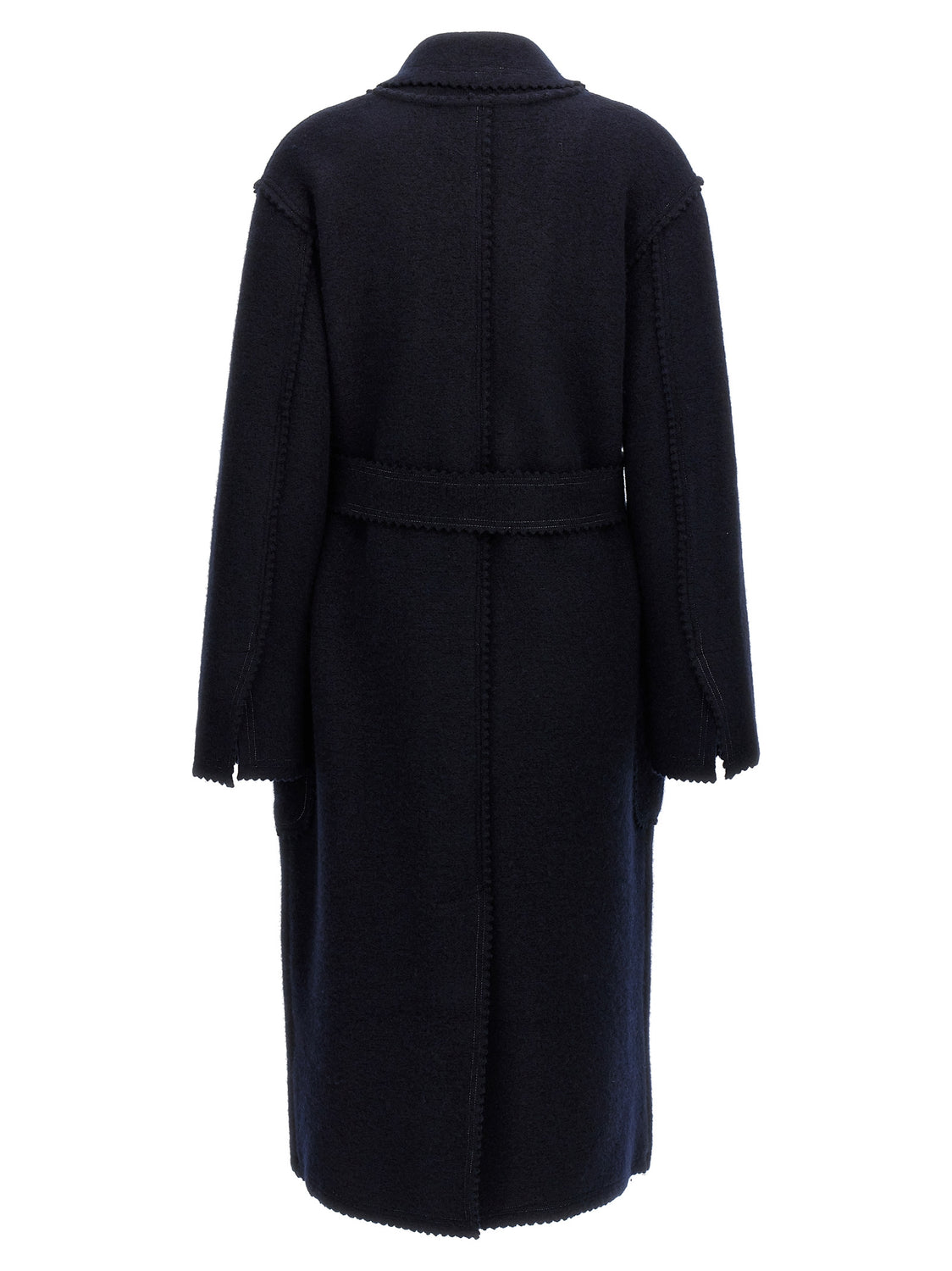 Blue Wool Coat