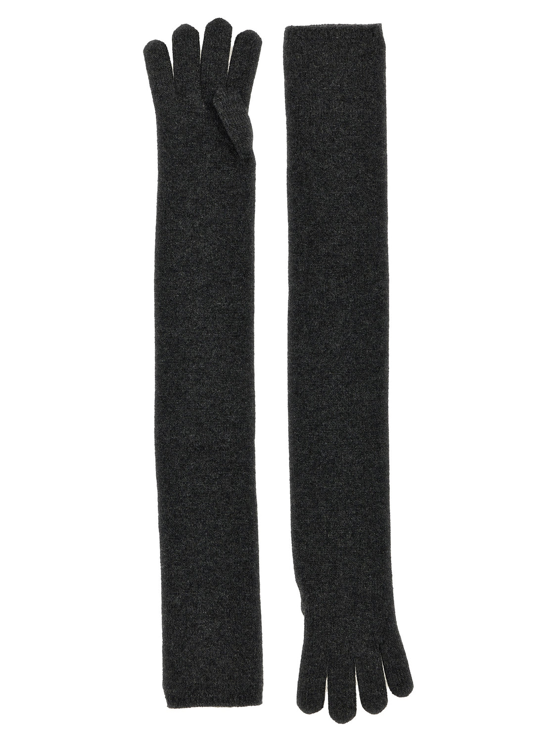 Gray Cashmere Gloves