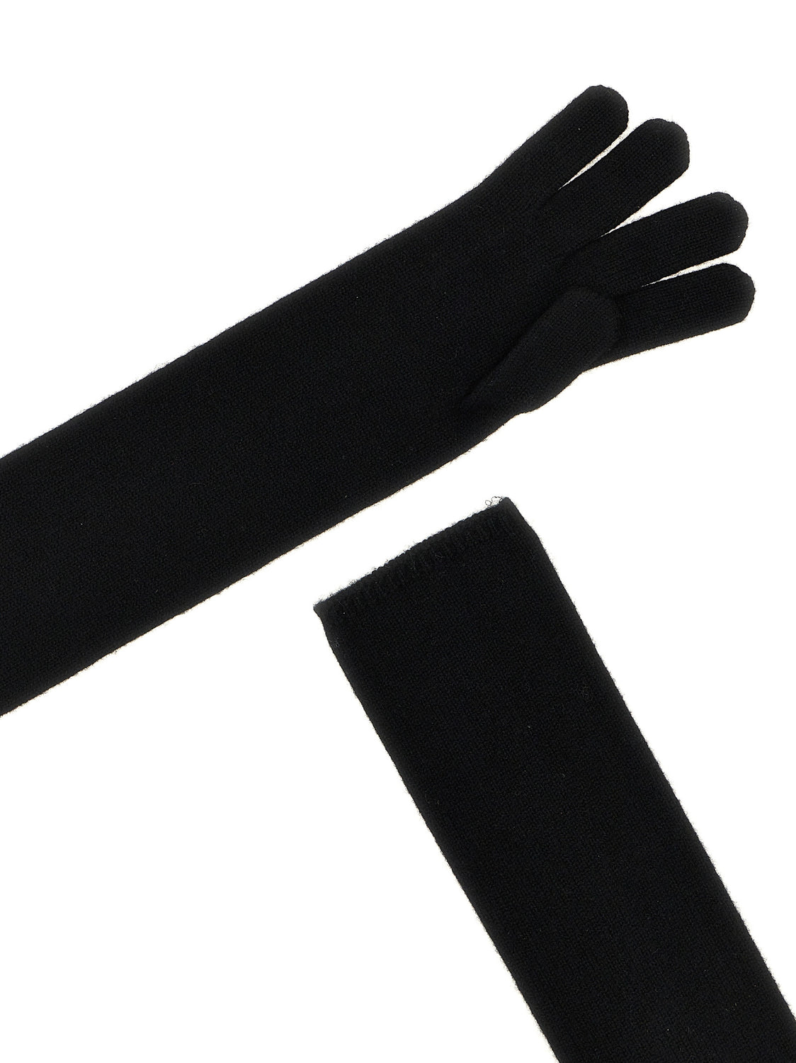 Black Cashmere Gloves