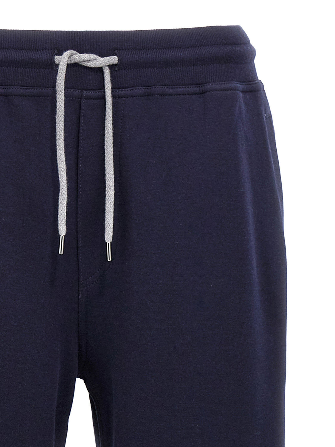 Blue Cotton Joggers (Workout Pants)