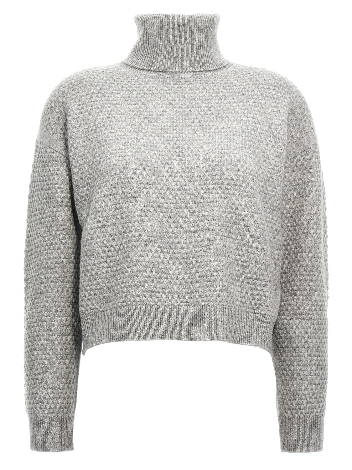 Gray Cashmere Cardigan