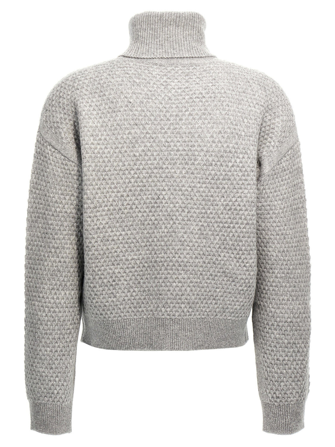 Gray Cashmere Cardigan