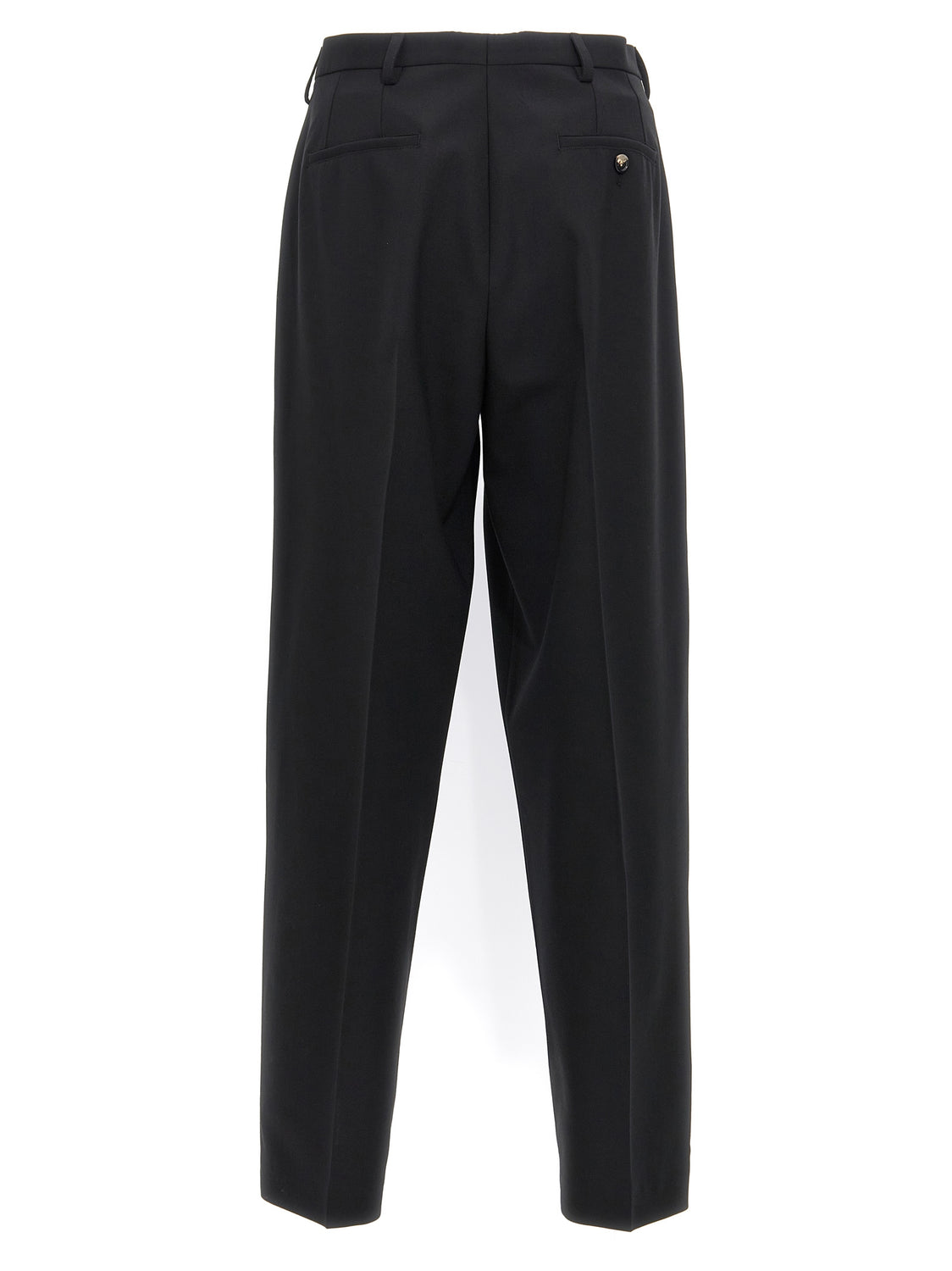 Black Polyester Dress Pants
