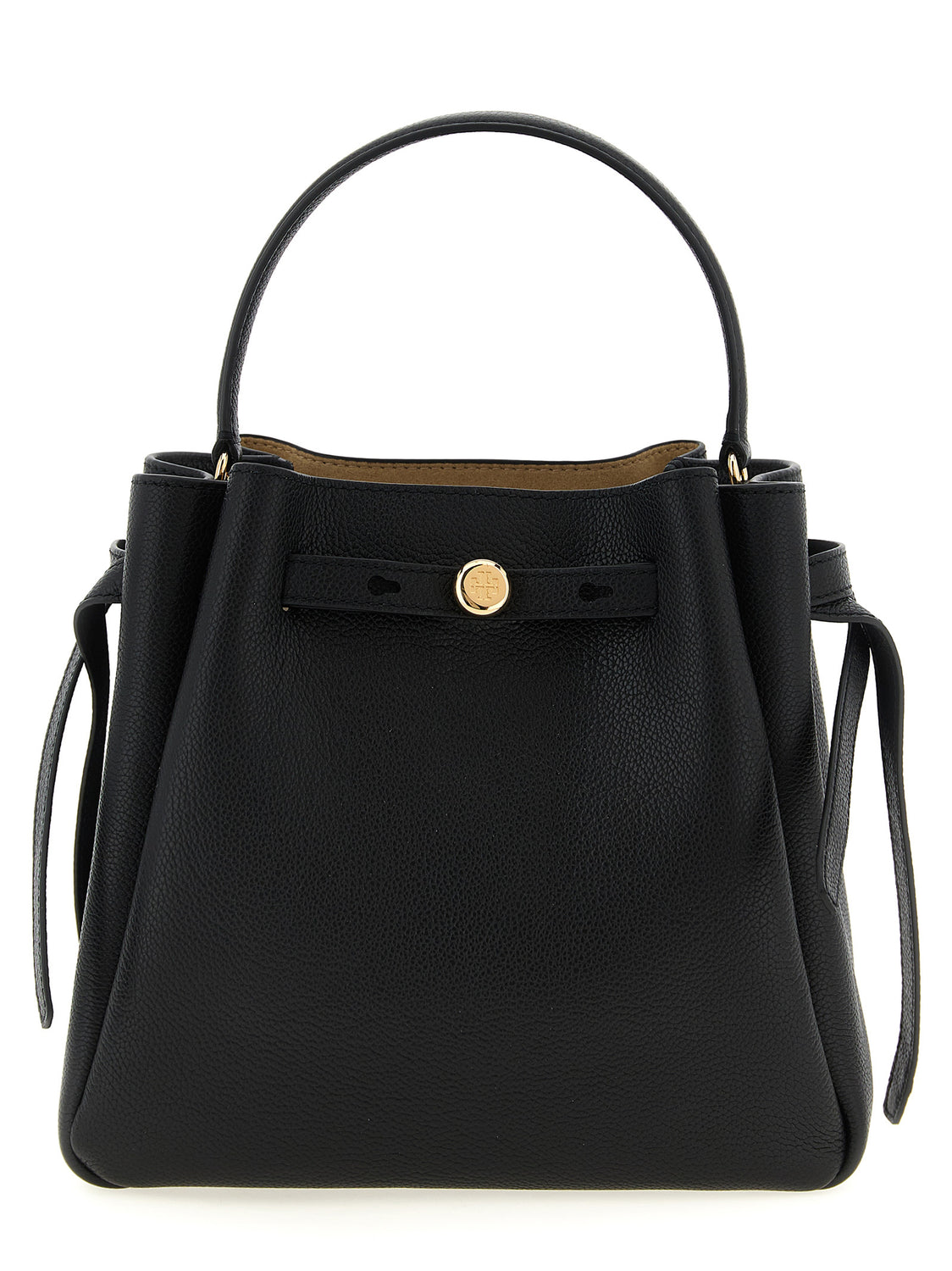 Black Cowhide Handbag