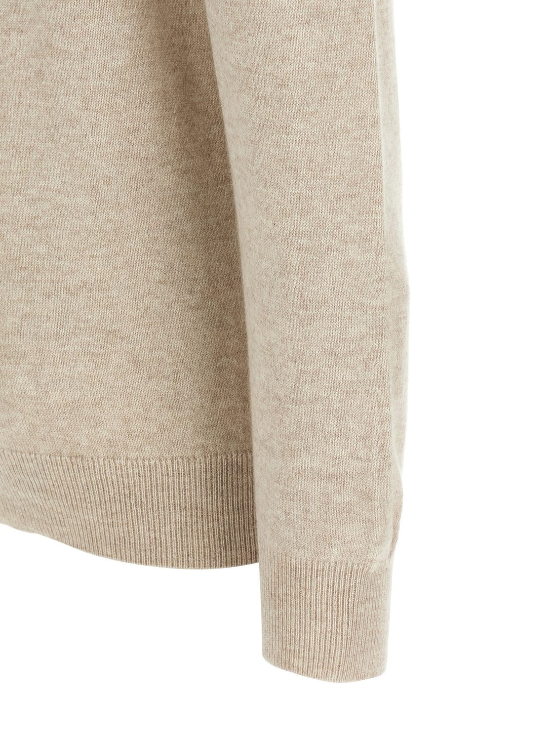 Beige Cashmere Cardigan