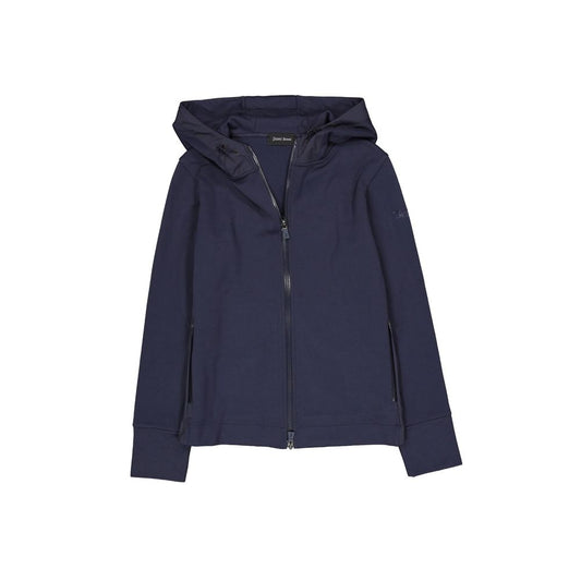 Blue Cotton Sweatshirt