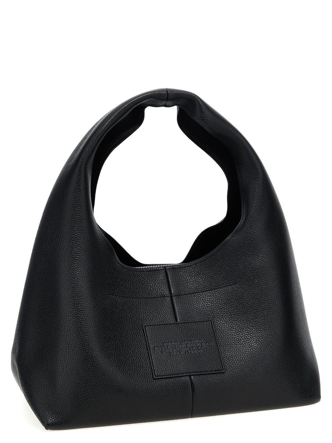 Black Cowhide Shoulder Bag