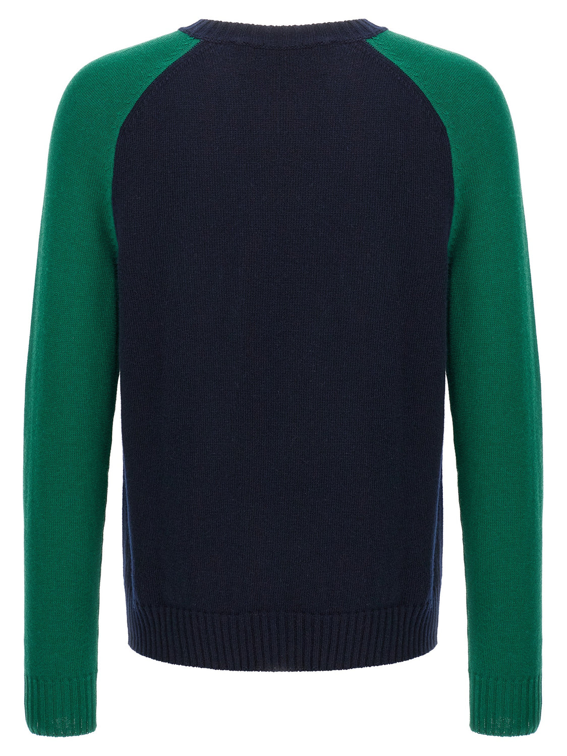Blue Virgin Wool Cardigan