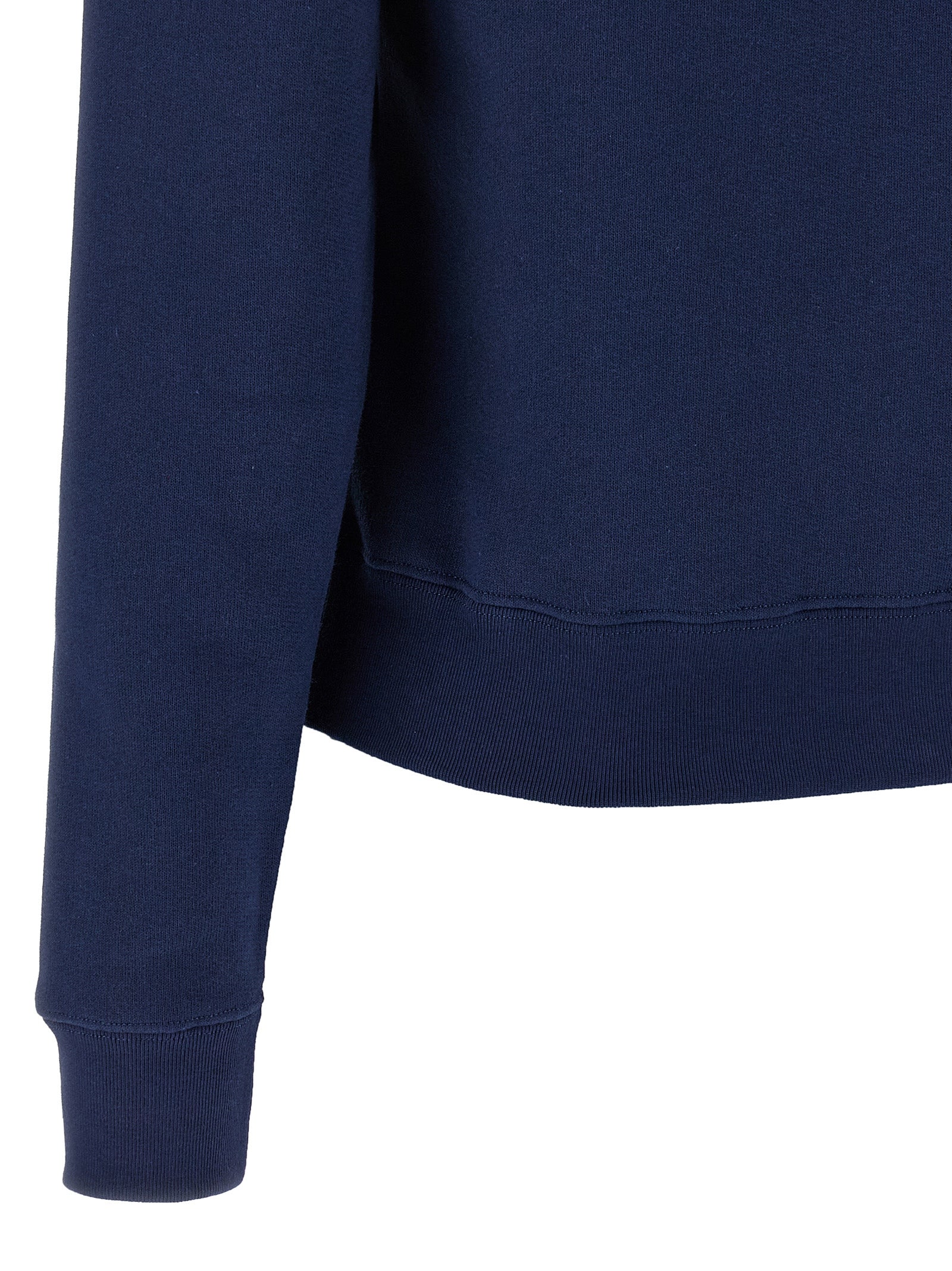 Blue Cotton Sweatshirt