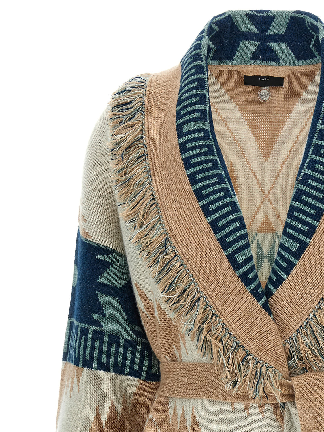 Multicolor Cashmere Cardigan
