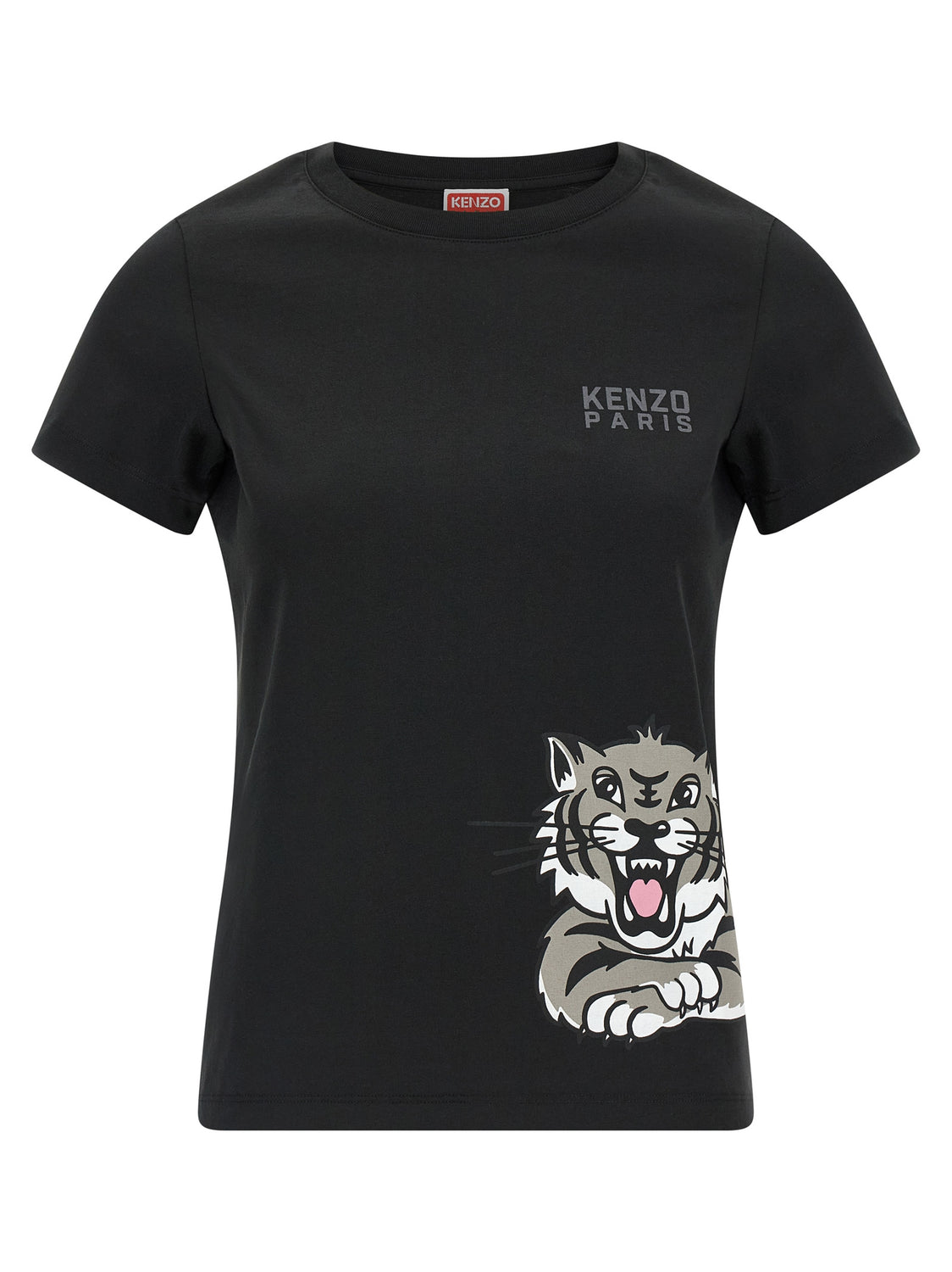 Black Cotton T-Shirt