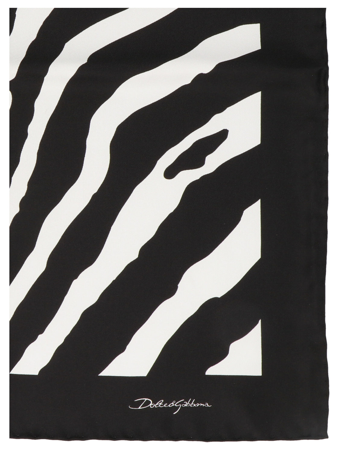 Bicolor Silk Scarf