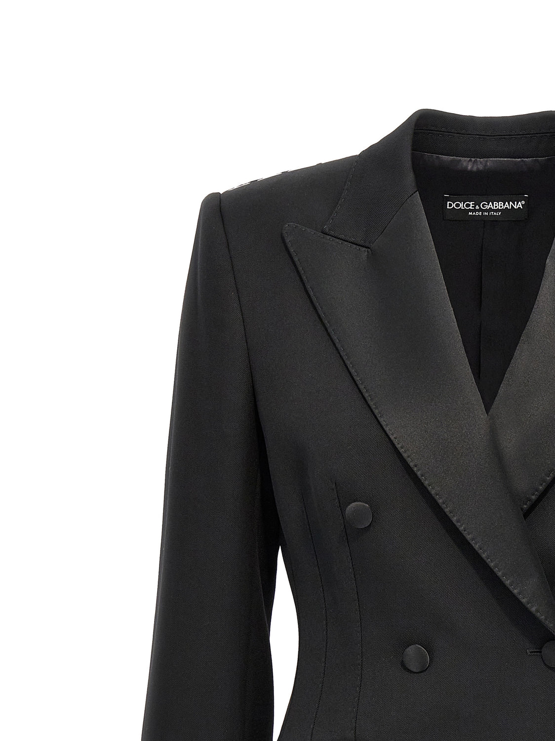 Black Virgin Wool Blazer