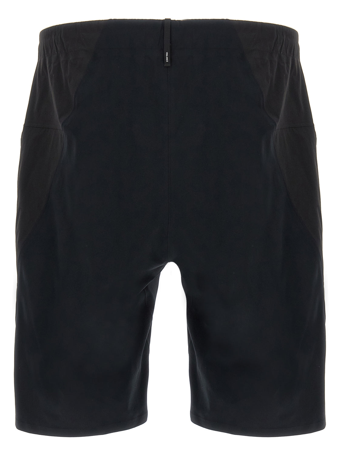 Black Nylon Bermuda Shorts
