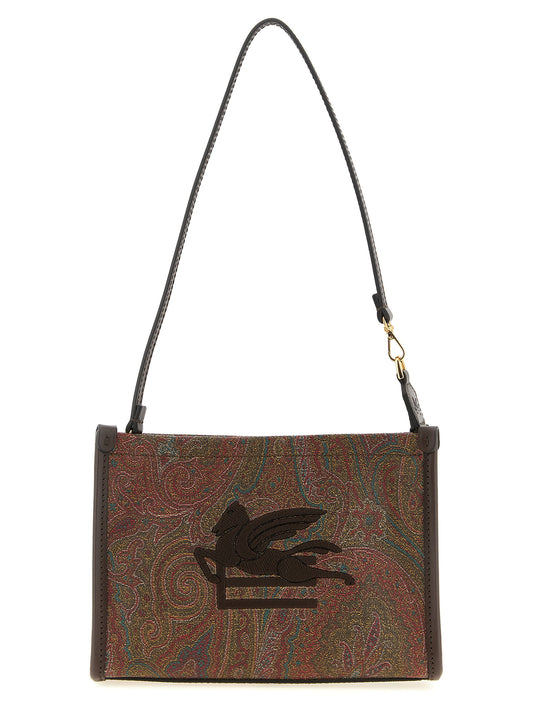 Multicolor Cotton Clutch Bag