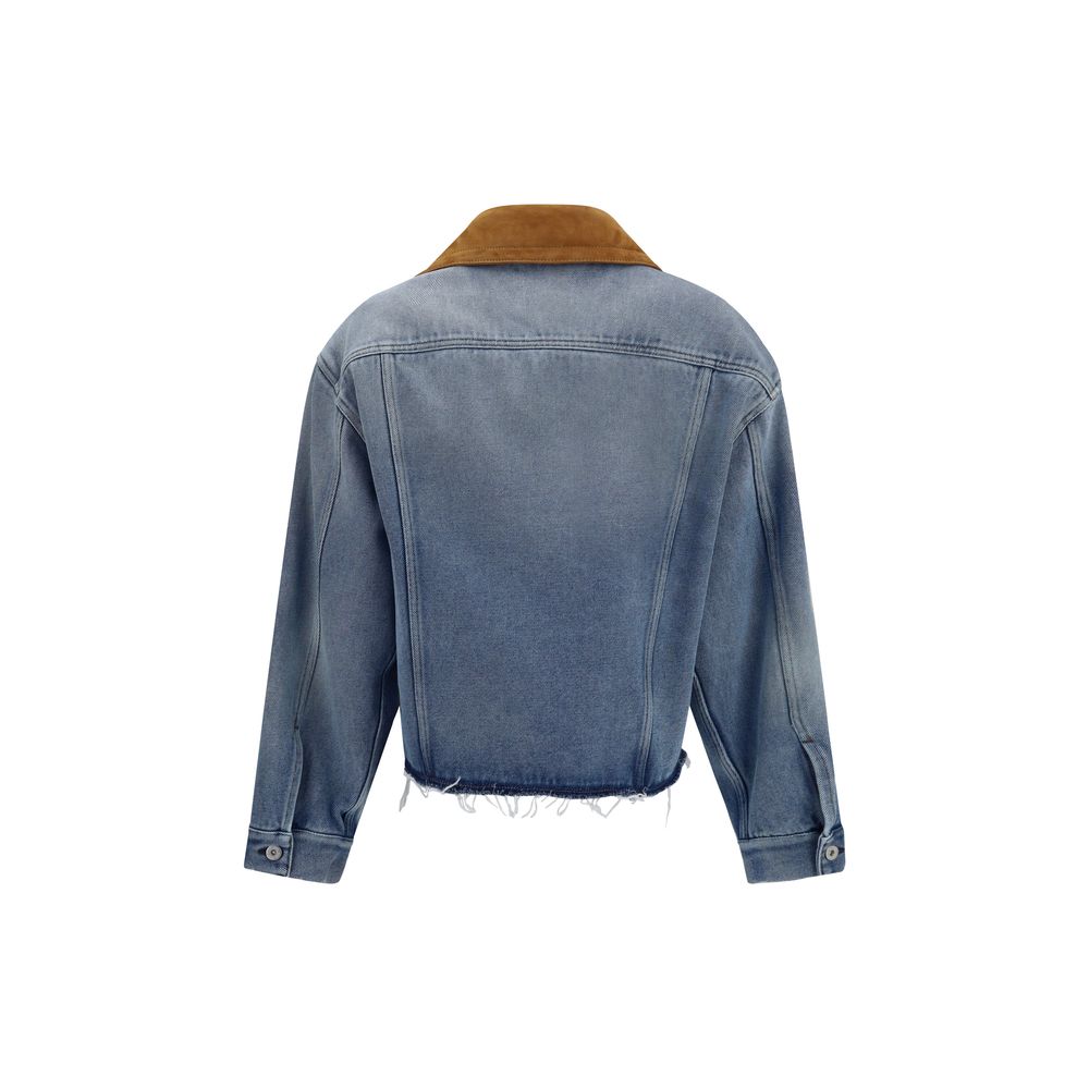 Blue Cotton Denim Jacket