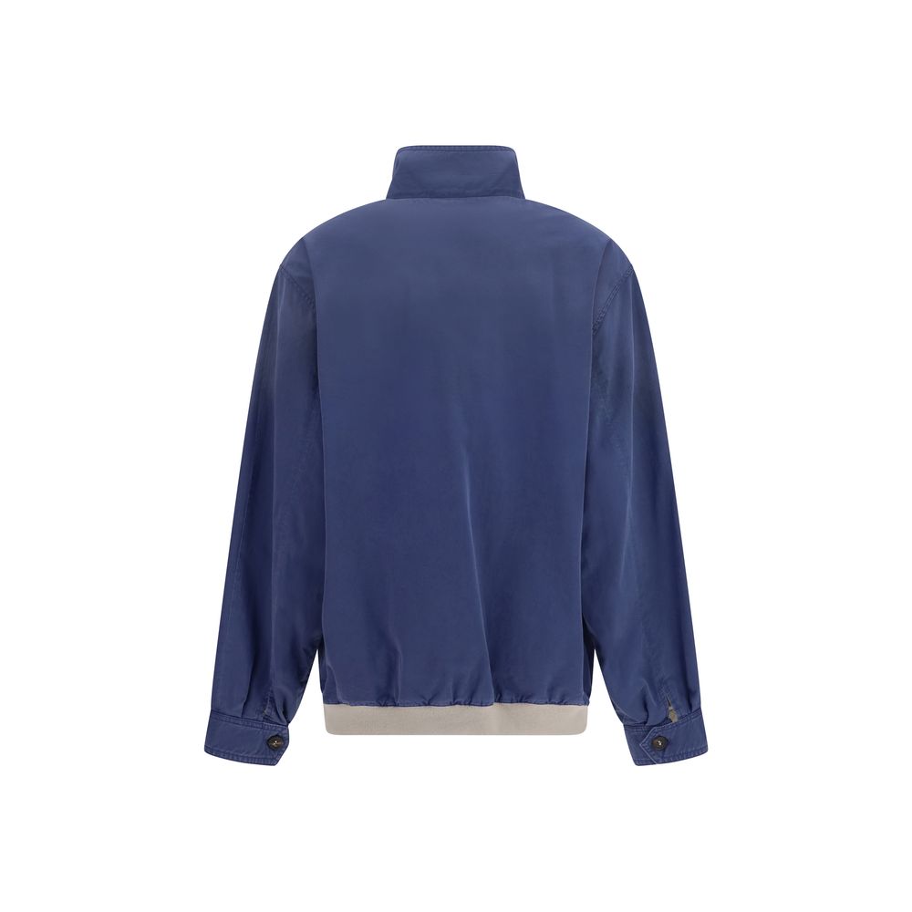 Blue Cotton Bomber