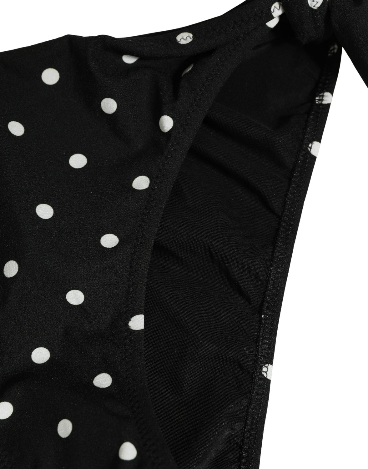 Black Polka Dot Swimwear Beachwear Bottom Bikini