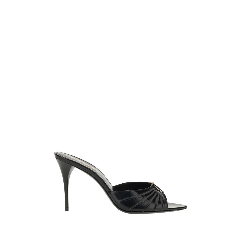 Black Lamb Ovis Aries Aries Stiletto Heel Sandals