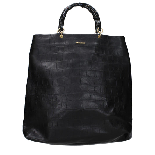 Black Leather Handbag