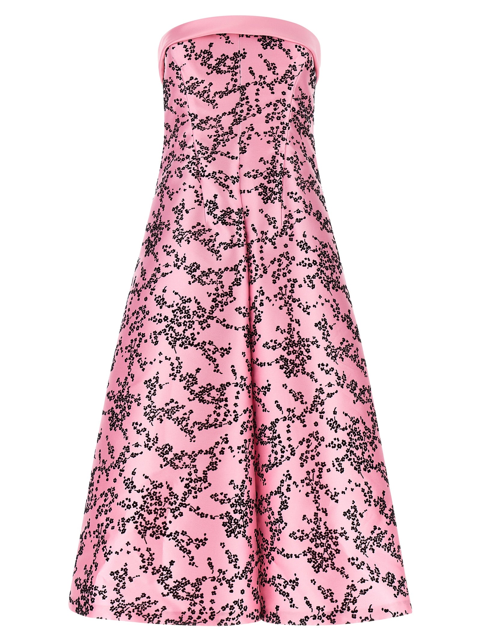 Multicolor Polyester Midi Dress