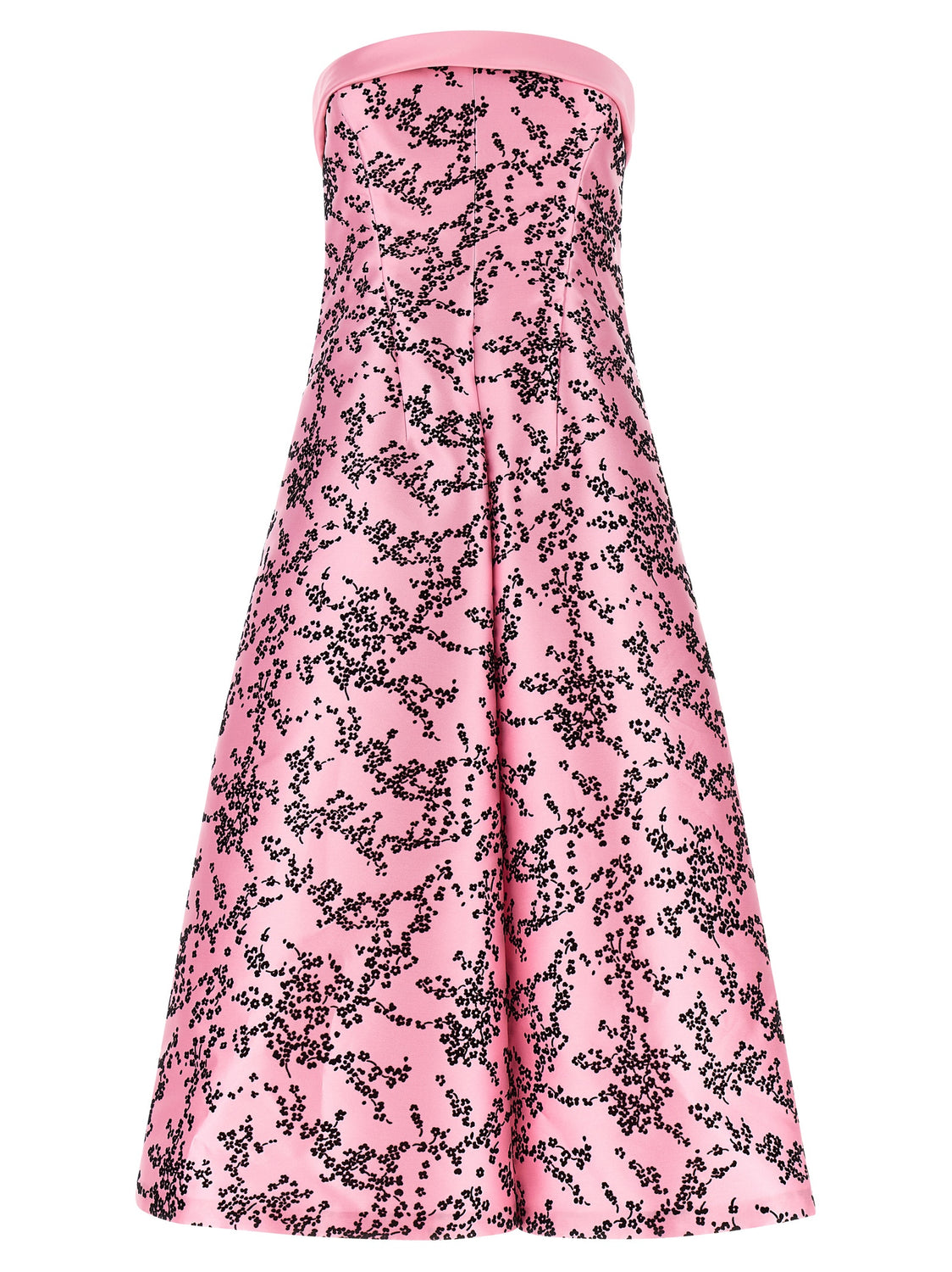 Multicolor Polyester Midi Dress