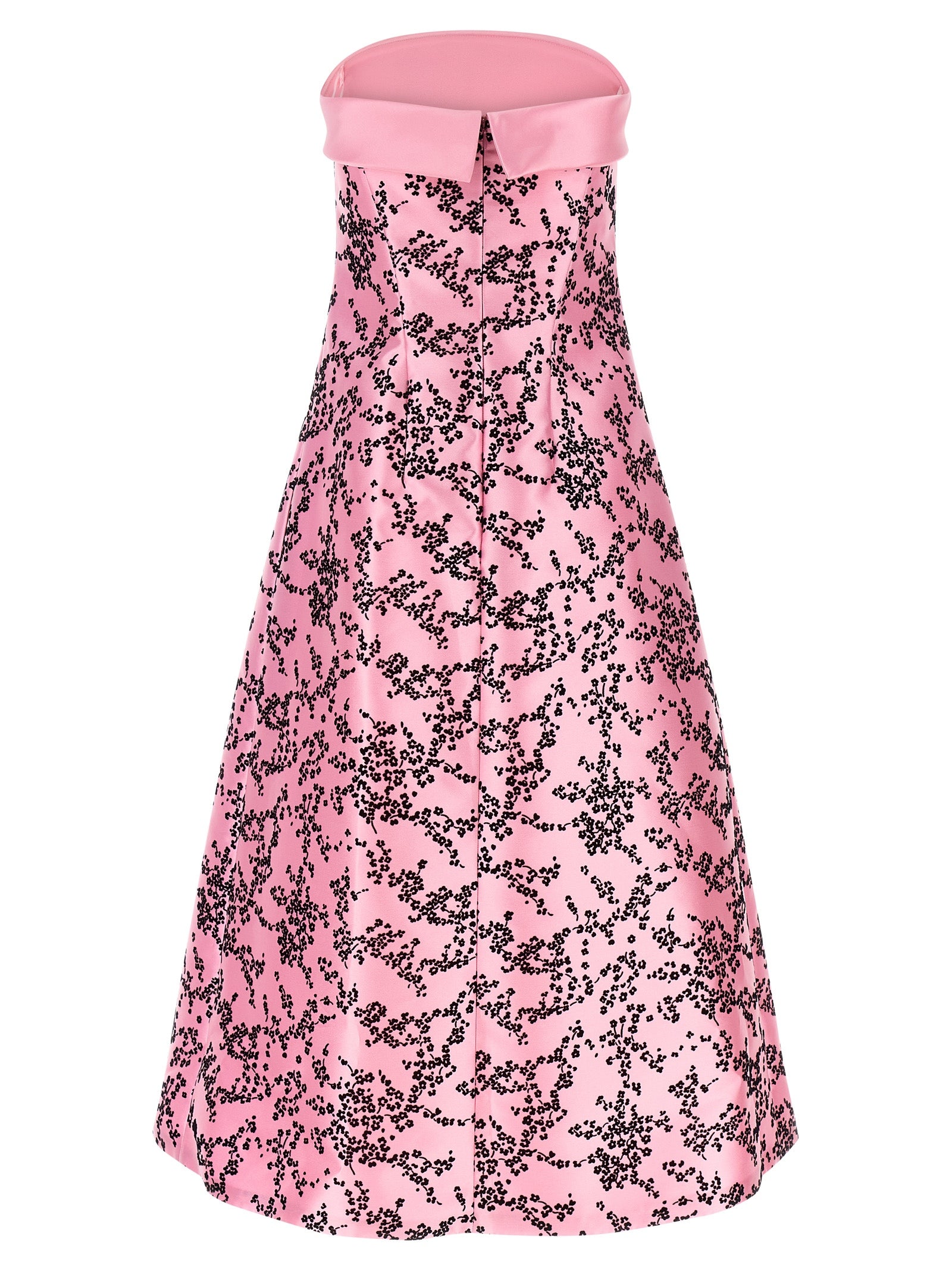 Multicolor Polyester Midi Dress