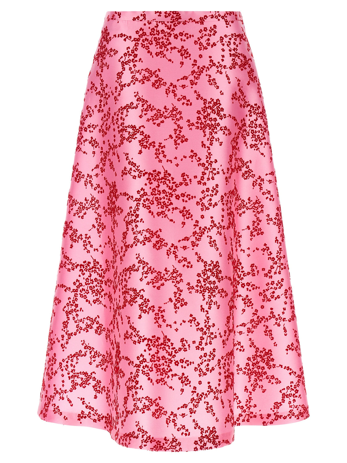 Multicolor Polyester Mini Skirt