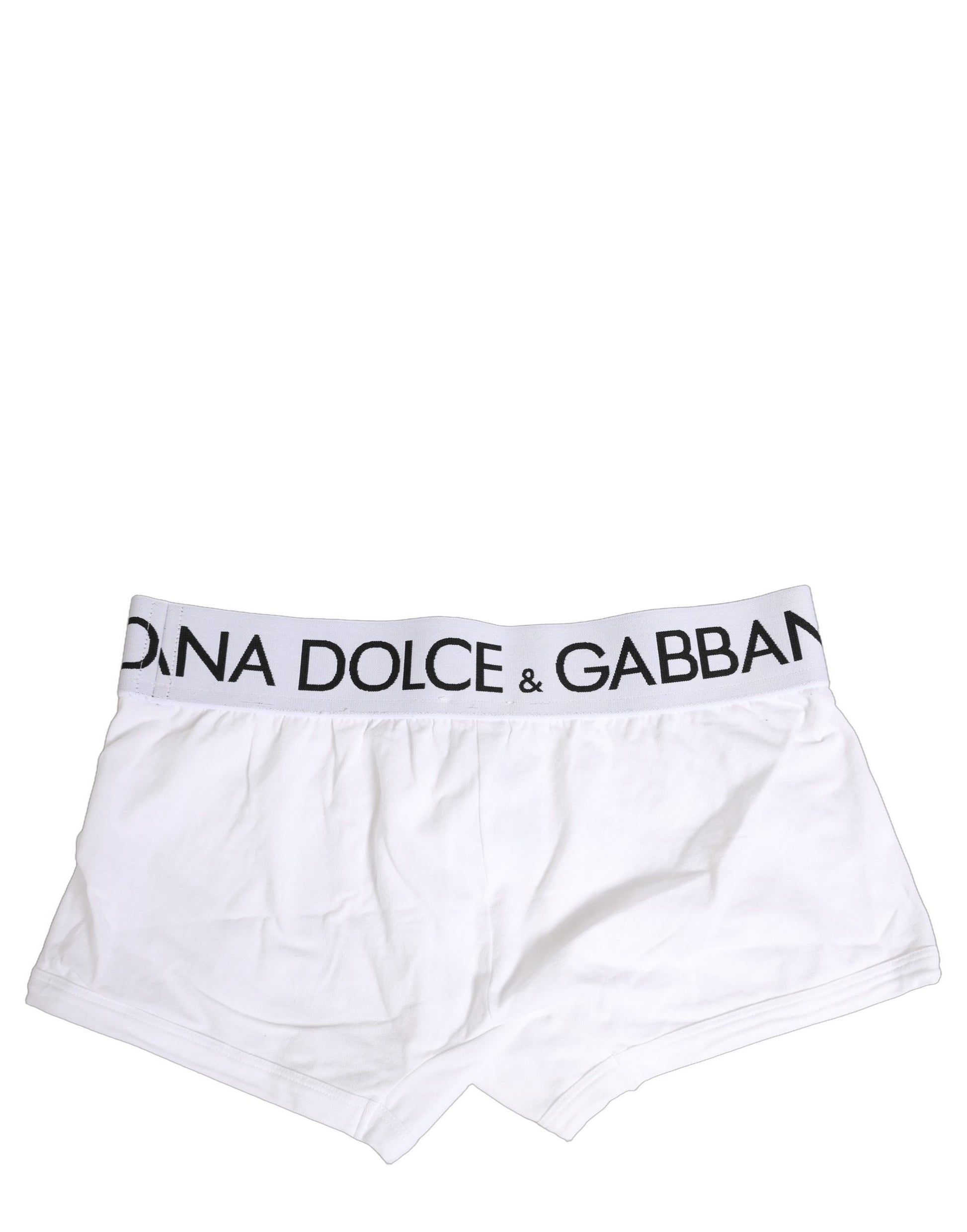 White Cotton Stretch Regular Boxer Underwear