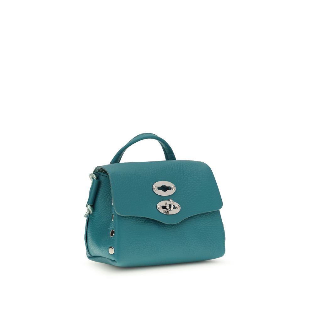 Bicolor Calf Leather Bos Taurus Shoulder Bag