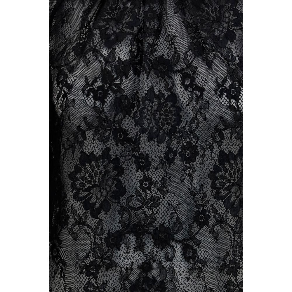 Black Polyamide Blouse