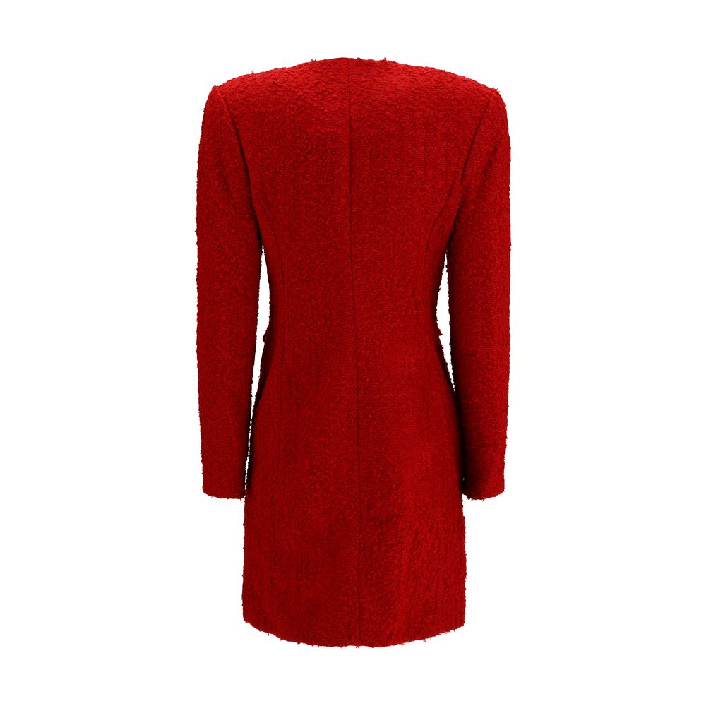 Red Polyamide Casual Dress