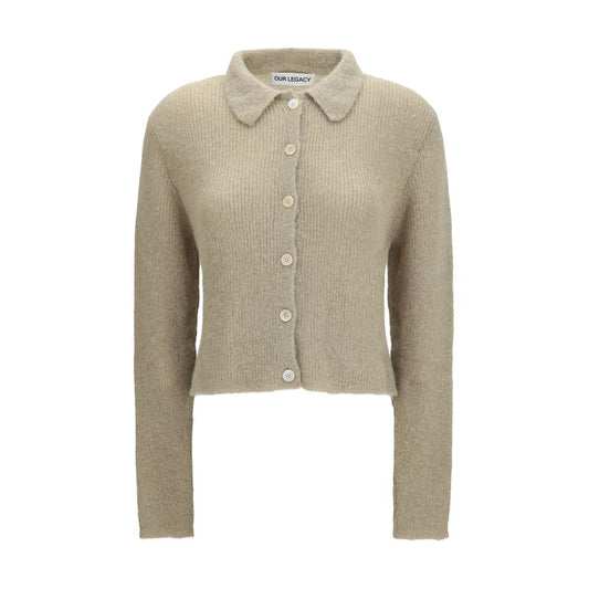 Beige Alpaca Vicugna Pacos Polo Shirt