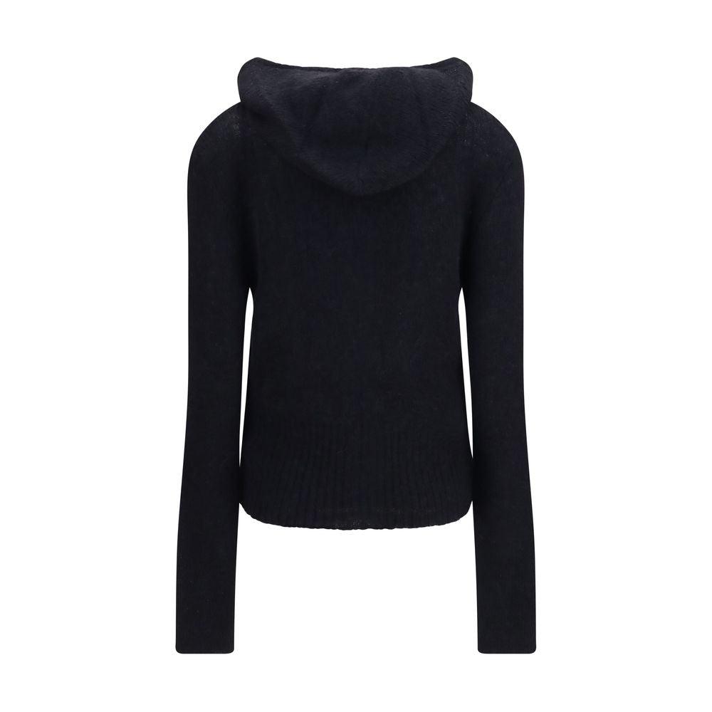 Black Alpaca Vicugna Pacos Hoodie