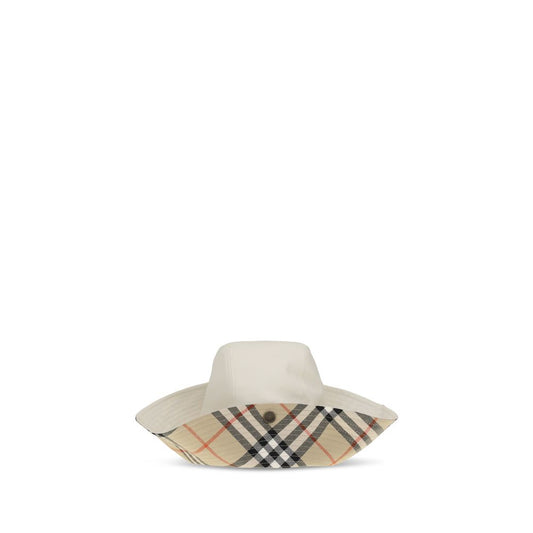 White Cotton Bucket Hat