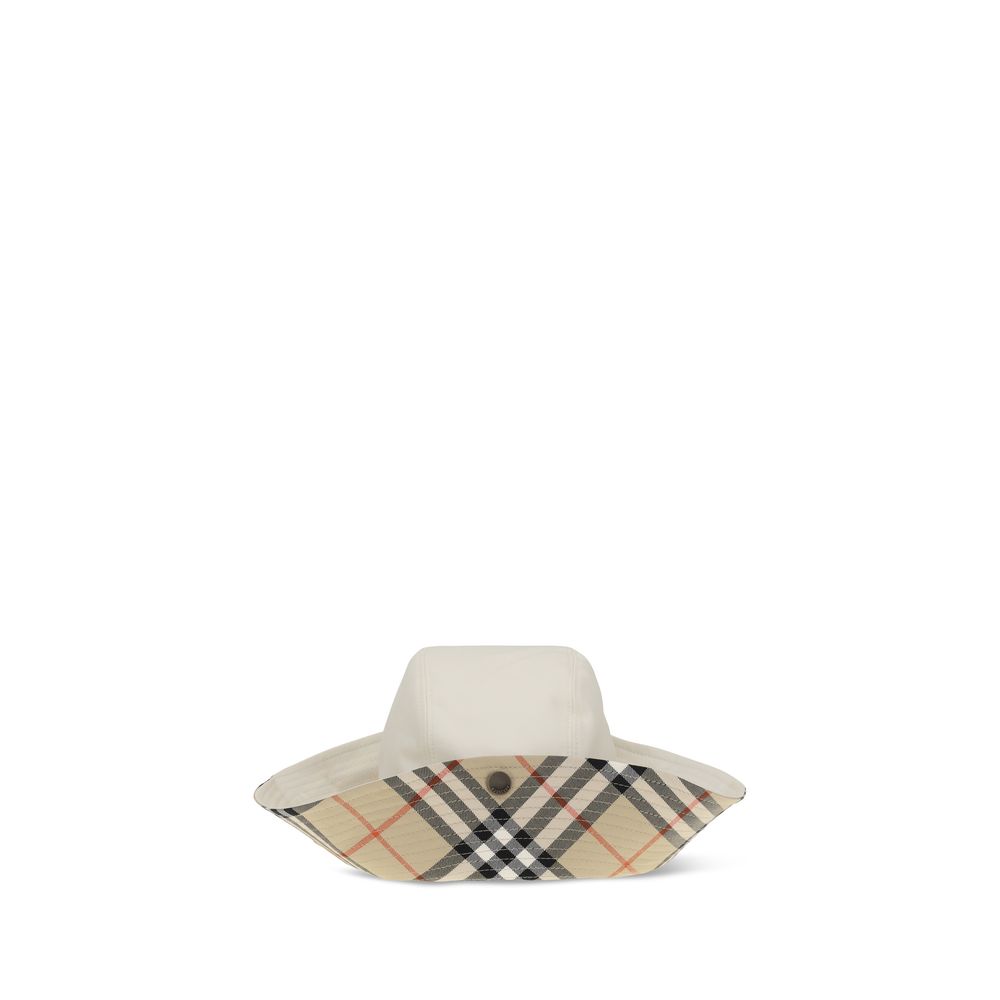 White Cotton Bucket Hat