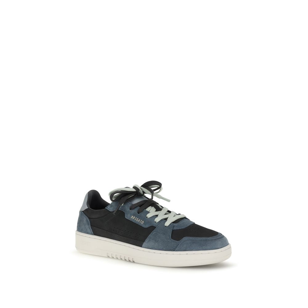 Multicolor Nubuc Leather Low Top Sneakers
