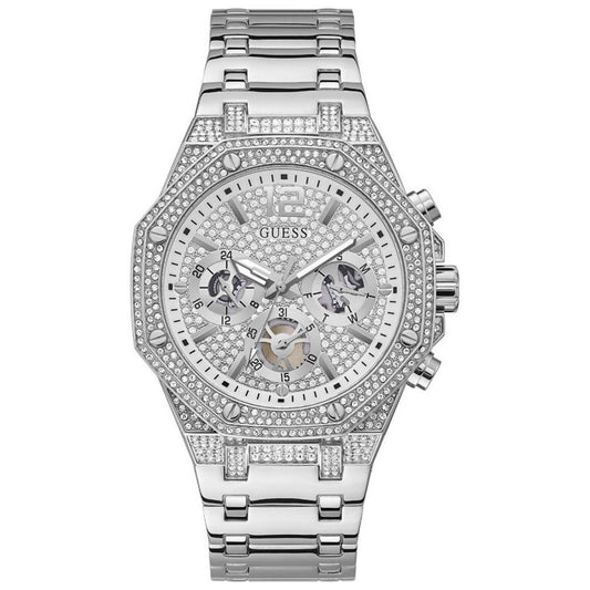 Gray Stainless Steel Dress Watch