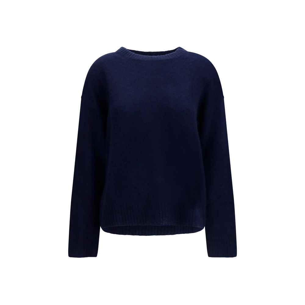 Blue Cashmere Sweatshirt