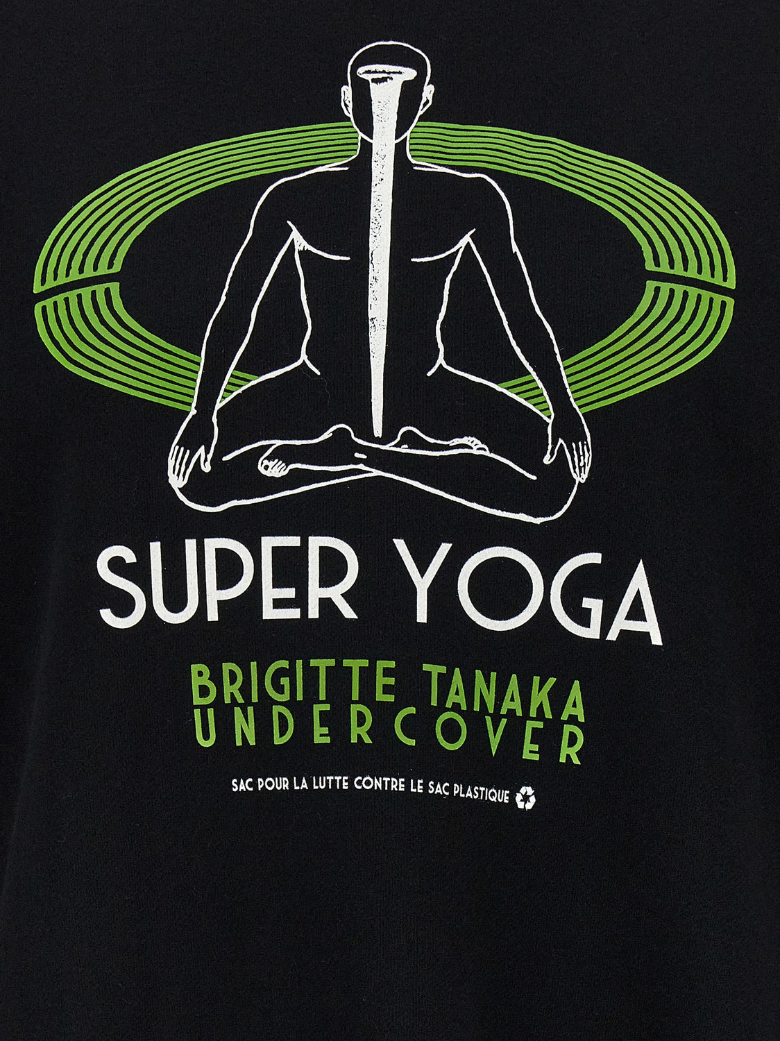 Black Cotton Sweatshirt