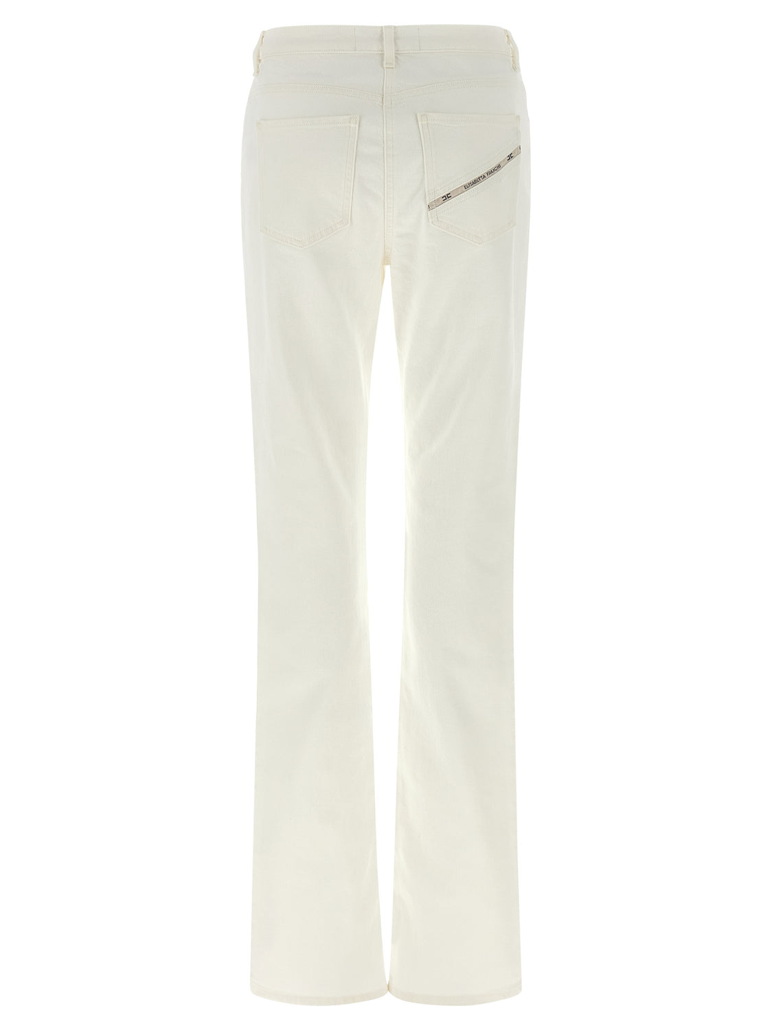 White Cotton Jeans Denim