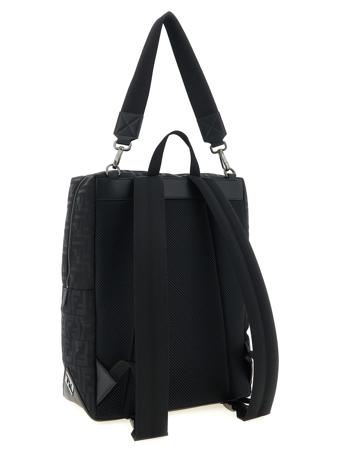 Black Polyamide Backpack