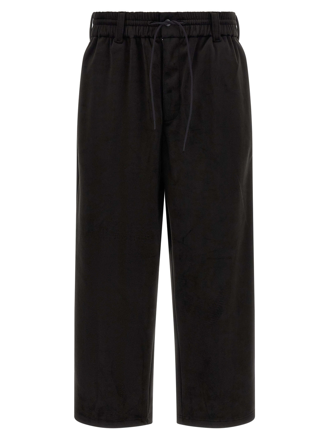 Black Recycled Polyester Joggers (Workout Pants)