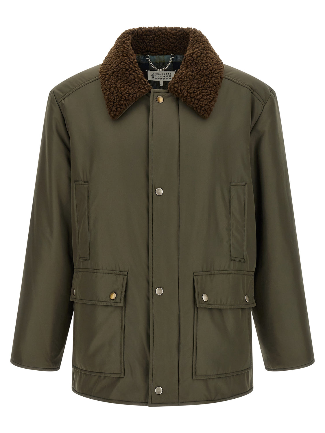 Bicolor Polyester Parka