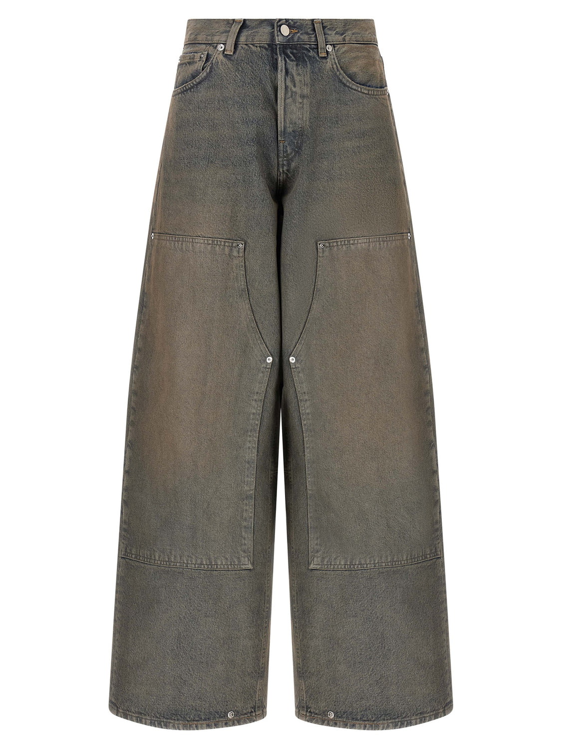Blue Cotton Relaxed Fit Jeans