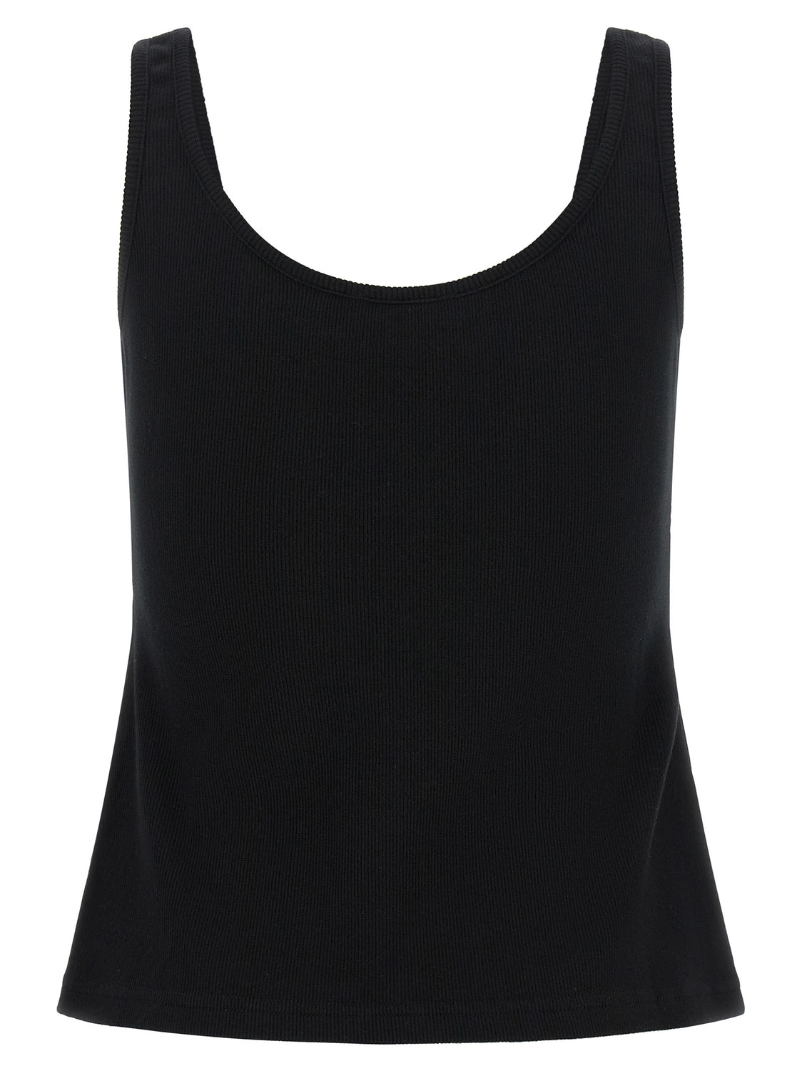 Black Cotton Tank Tops