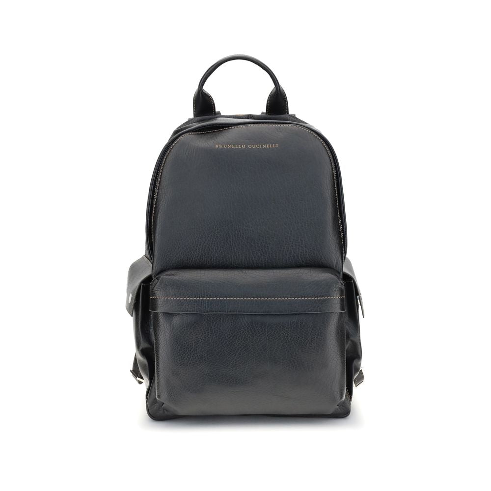 Black Calf Leather Bos Taurus Handbag
