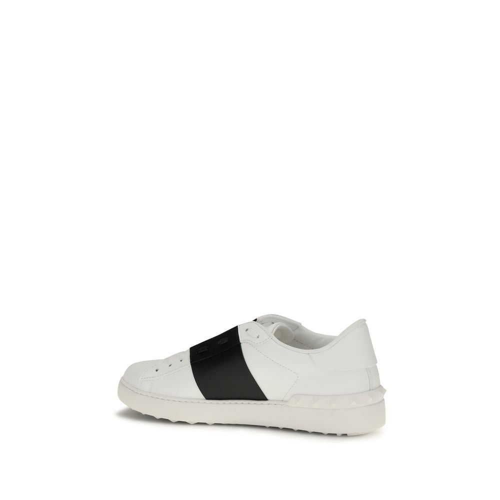Blue Calf Leather Bos Taurus Low Top Sneakers