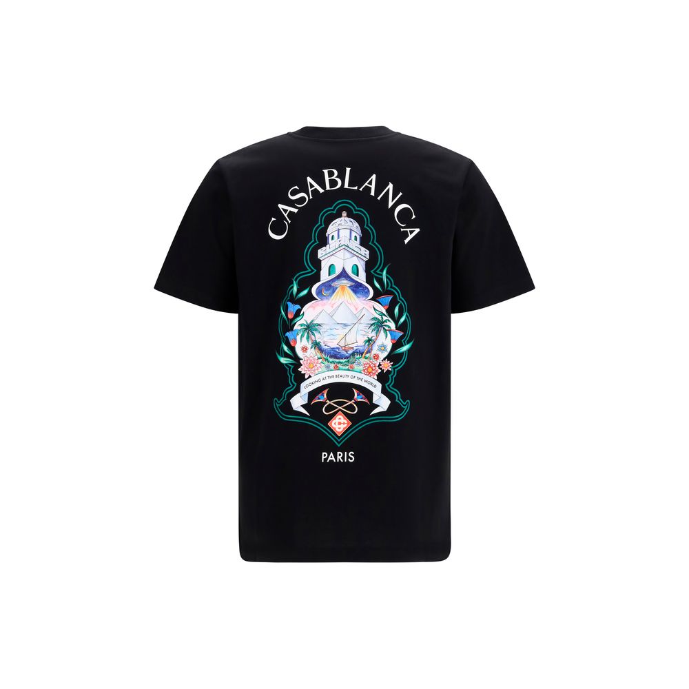 Black Cotton T-Shirt